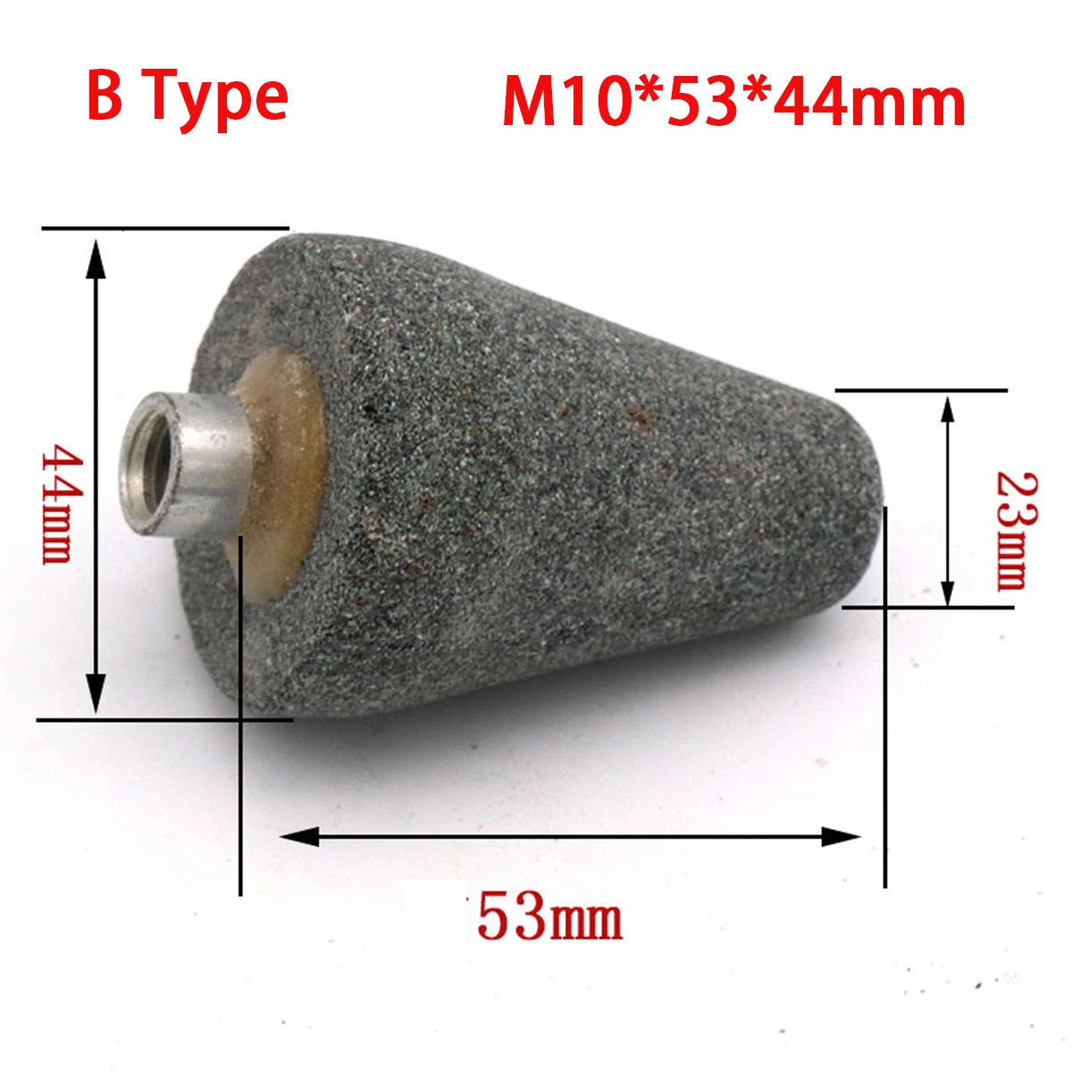 1pc rodas de moagem de diamante m10 * 38*40/m10 * 53*44mm roda de polimento de pedra para lixar riscando peeling granito de mármore bluestone