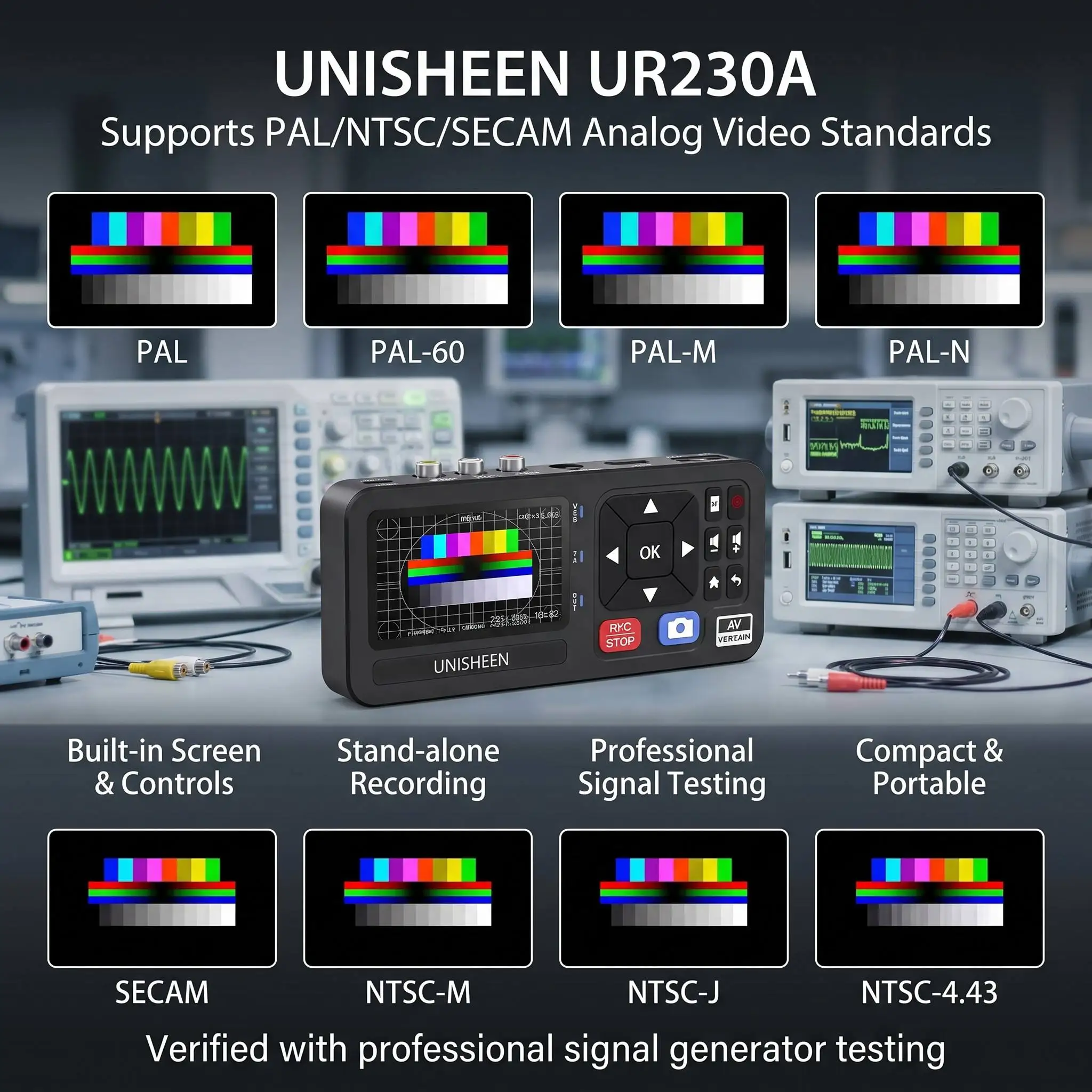 UNISHEEN Old Camcorder Converter Casette MP3 Reel Mini Small VHS Tape to Flash Digital Video Camera Recorder