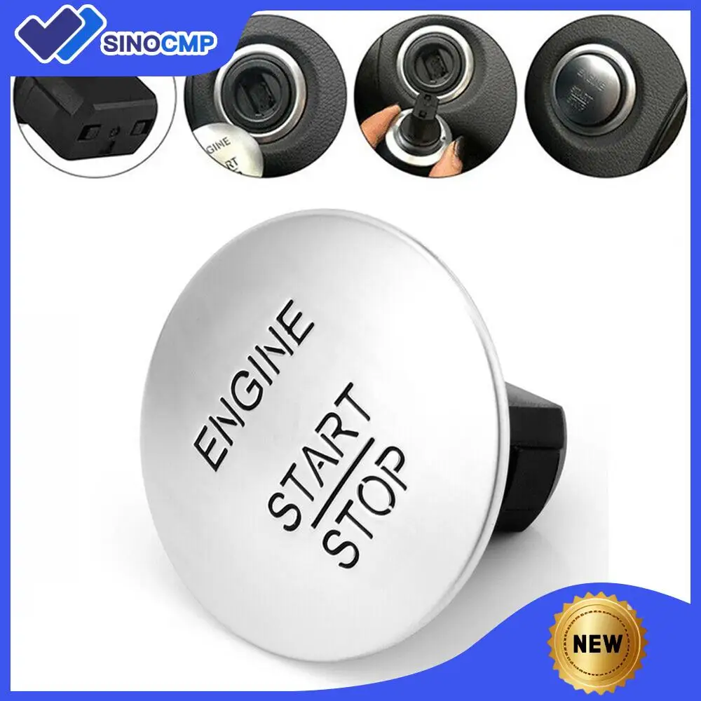 

Chrome Black ABS Engine Start Stop Switch Button Part Number 2215450714 for Mercedes Benz CL550 CLS350 E350 GL350 GL450 GLK350