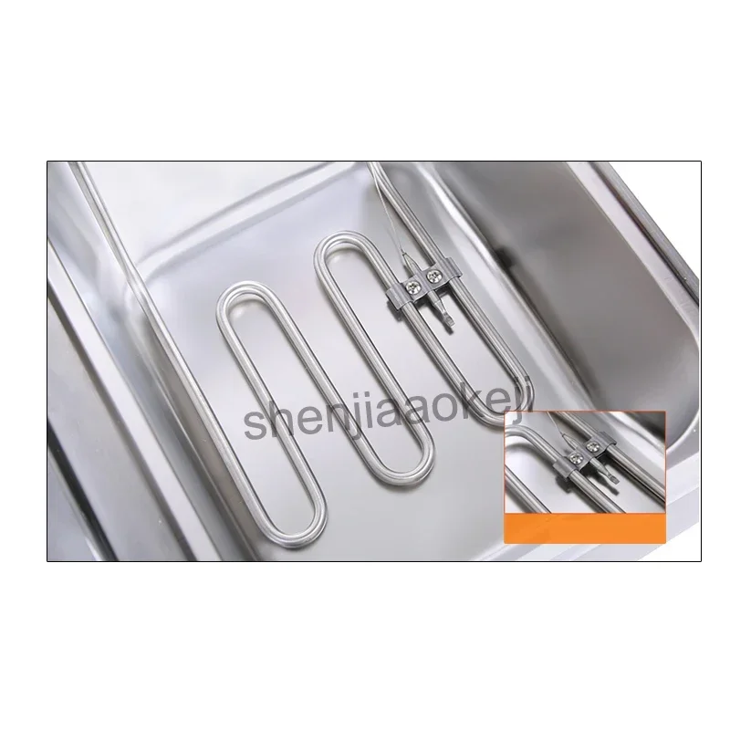 New Electric Griddle Fryer JB-832 Electric Stove Fryers Cooking Fryer Teppanyaki Equipment 5.5L 220v/50hz 4700w 1pc