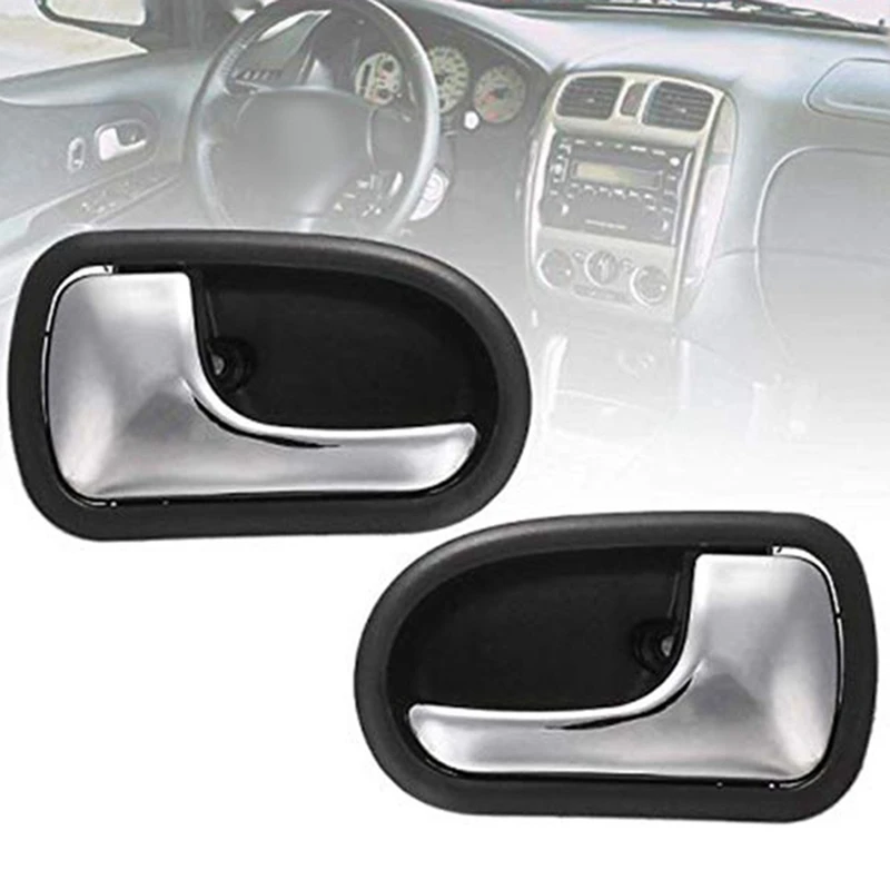 AU05 -Car Front Rear Interior Door Handle For Mazda 323 Protege BJ 1995 1996 1997 1998 1999 2000 2001 2002 2003 Left&Right