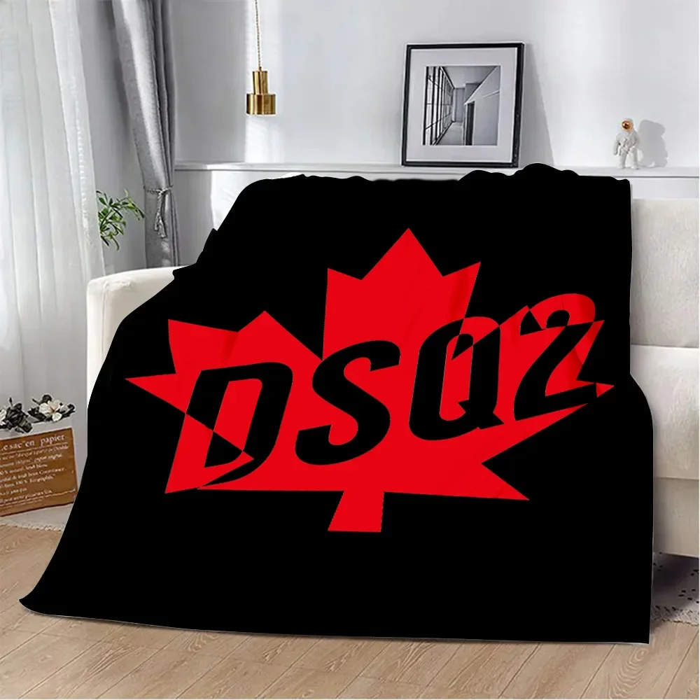 Fashion Brand D-Dsq-uared2S Printed Blanket Picnic Blankets Warm Blanket Soft and Comfortable Blanket Home Travel Birthday New