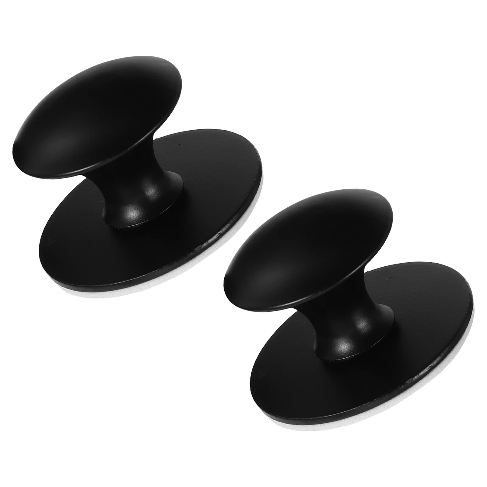 

2pcs Self-Adhesive Cabinet Knobs Stainless Steel Drawer Handles For Refrigerators Dressers Windows Closets Hardware Accessories