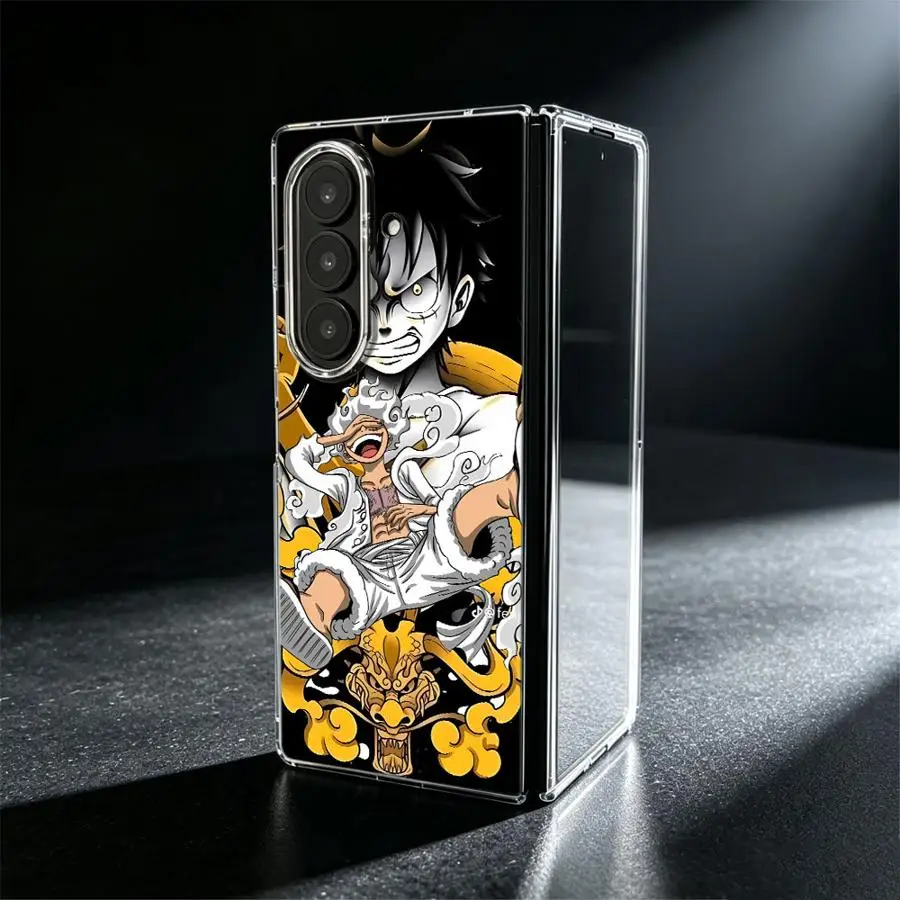 Phone Cover Case for Samsung Galaxy Z Fold 8 Ultra ZFold5 Z Fold 7 6 5 4 3 ZFold6 ZFold3 ZFold7 ZFold4 Cool Luffy Justice