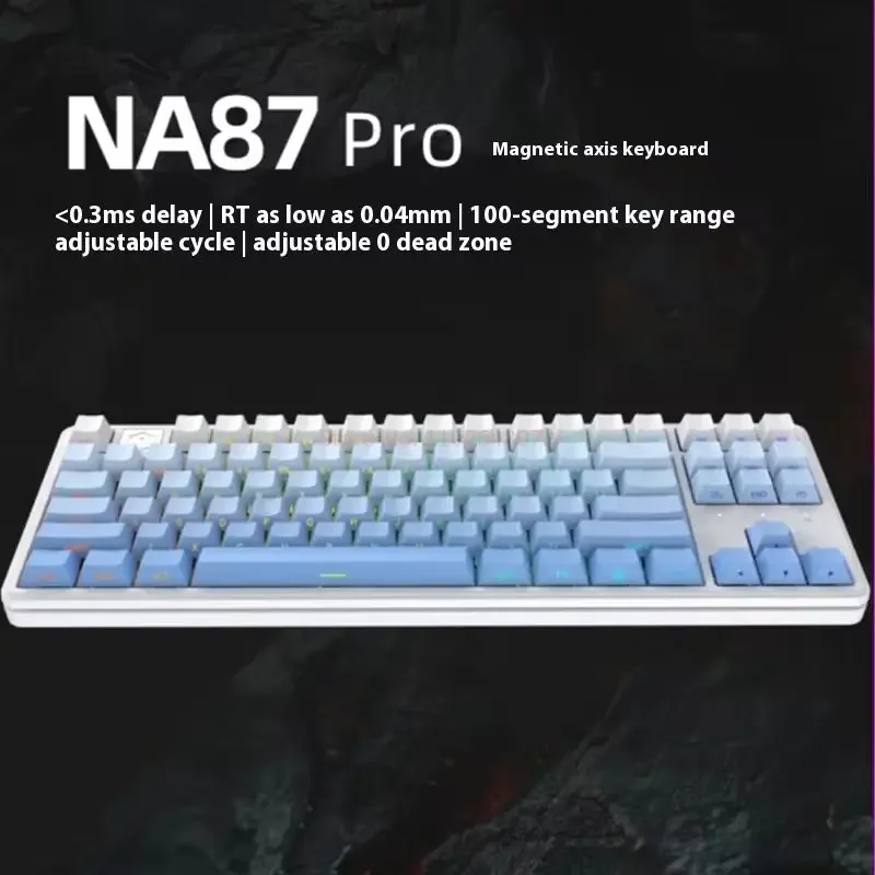 Imagem -06 - Irok Na87 Pro Teclado de Interruptor Magnético Hotswap E-sports Teclado Mecânico Personalizar Acessórios Presentes de Jogos de Escritório