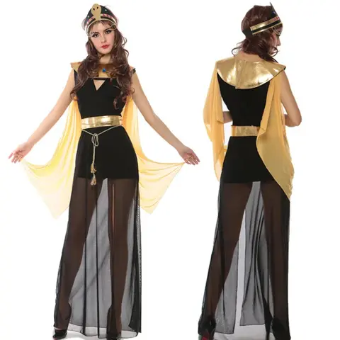 Egyptian Cleopatra Costume Halloween Costume National Costume Cosplay Pharaoh Ancient Roman Princess Costume Adult Women