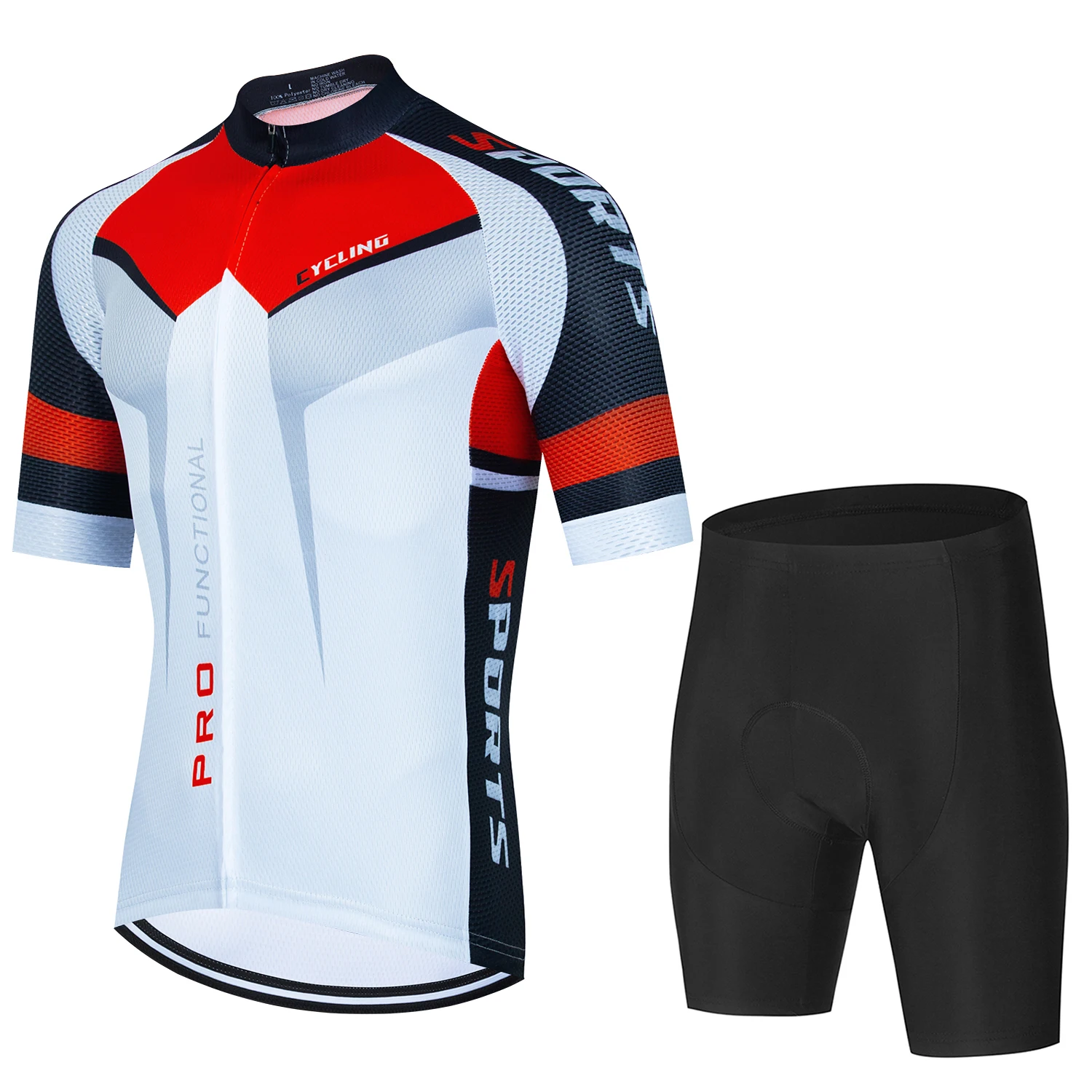 Short Bib Cycling Yersy Man Summer Bicycle Accessories Men's Sweatsuit Set Mountain Bikes Long Padding Bycicle Jacket Road Bike view 3