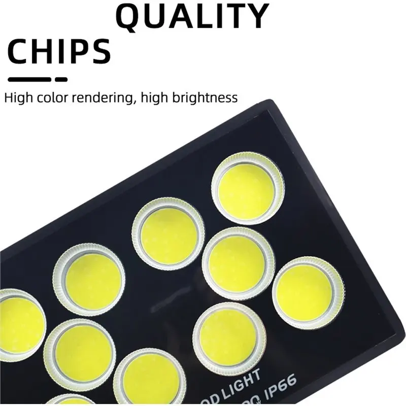 Fine Workmanship AC 220V 600W IP66 Waterproof LED Flood Light Outdoor Wall Floodlight Mount Spotlight Light Garden Street Lamp