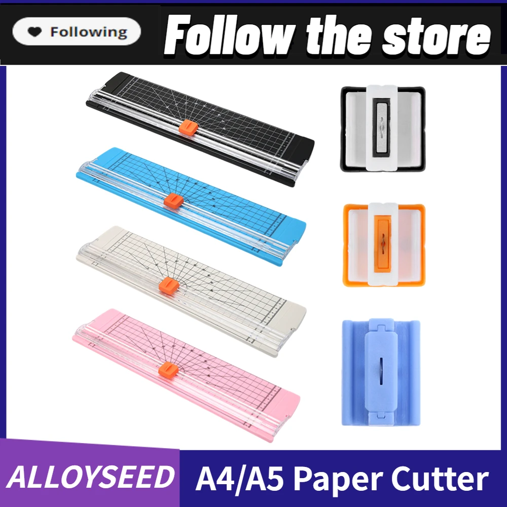 A4/A5 Paper Cutter Trimmer Precision Spare Knife Paper Slicer Metal Blade For Crafts Office Stationery Paper Cutting Machine