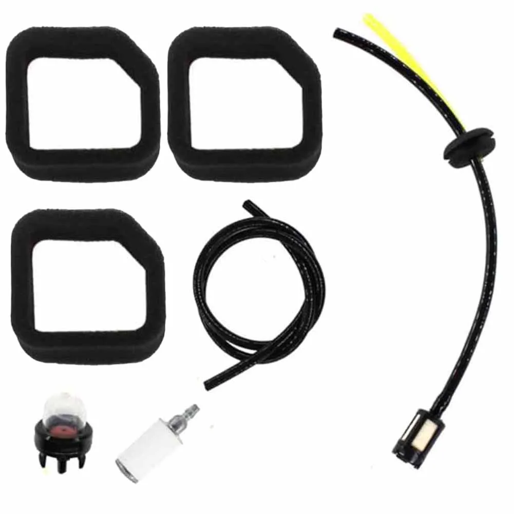 BXParts Air Filter and Fuel Line Kit for RB24EA Models 3 Air Filters Primer Bulb & Essential Parts for Leaf Blower Maintenance