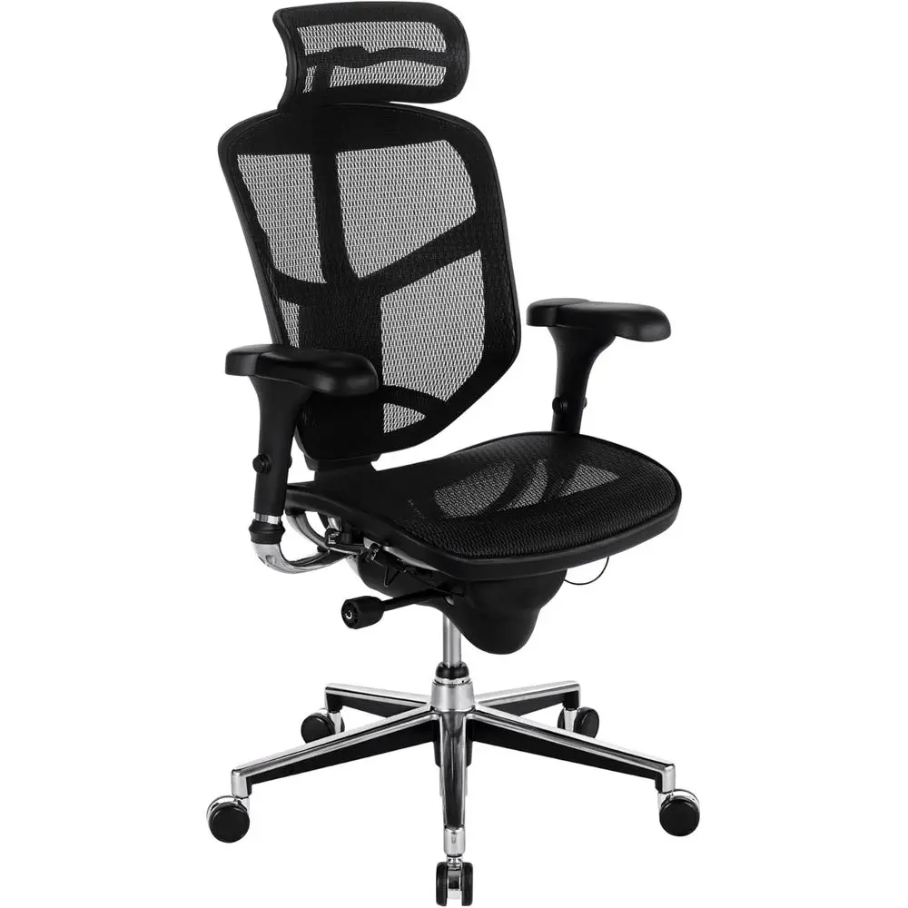 

Ergonomic Mesh High-Back Office Chair, Black, BIMA Compliant Executive Edition