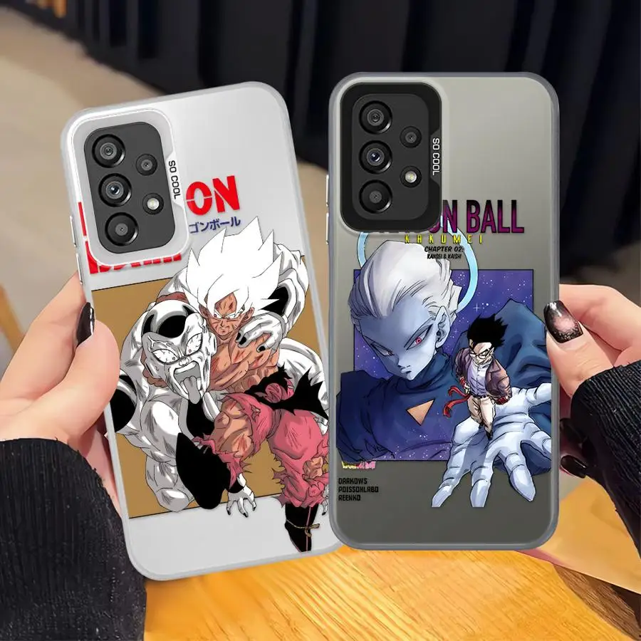 لعبة دراغون بول كوميكس فريزا لينة شل حقيبة لهاتف سامسونج جالاكسي A22 A25 A16 A34 A24 A32 A12 A23 A15 A14 A13