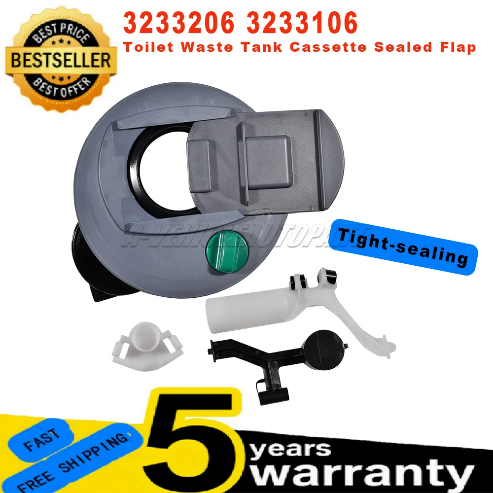 3233206 For Caravan Motorhome Thetford C250 C260 Toilet Waste Tank Cassette Sealed Flap Blade Opener Mechanism Sealed 3233106