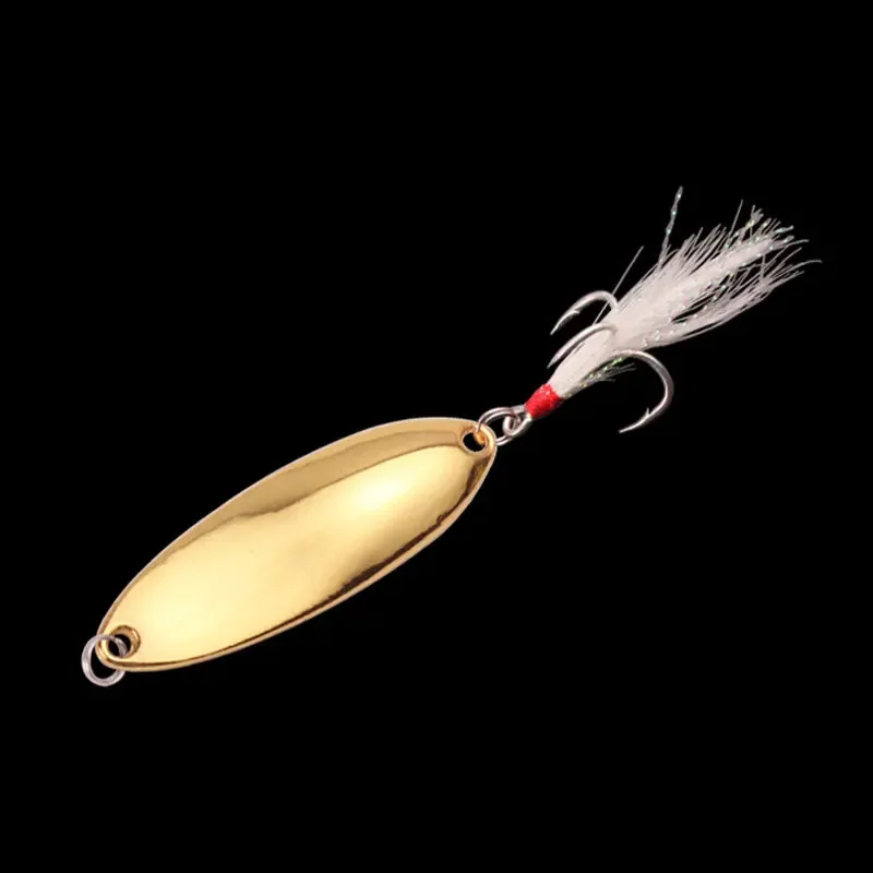 1Pcs  7g 10g Metal Spinner Spoon Lure Trout Fishing Lure Hard Bait Sequins Paillette Artificial Bait Fish Tackle Fish Tools