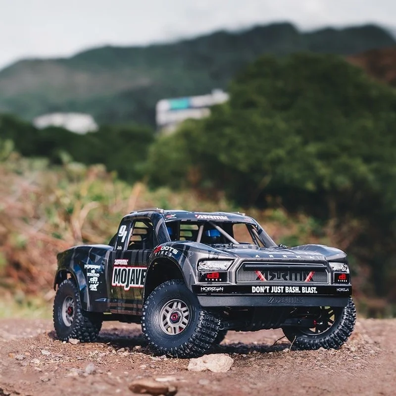 Arrma Mojave جديد 1:7 Mojave Exb ترقية عالية السرعة الدفع الرباعي Rc التحكم عن بعد سيارة نموذج كهربائي سيارة الصحراء بطاقة قصيرة