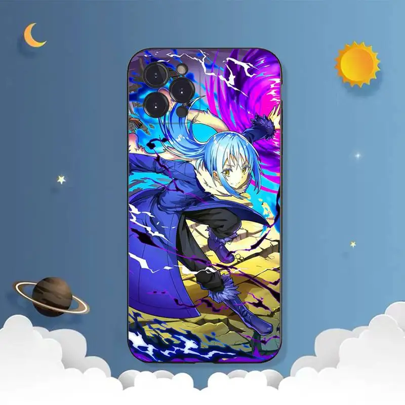 Tensei Shitara Slime Datta Ken Rimuru Anime Phone Case For iPhone 6 7 8 Plus 11 12 13 14 Pro SE 2020 MAX Mini X XS XR Back Cover