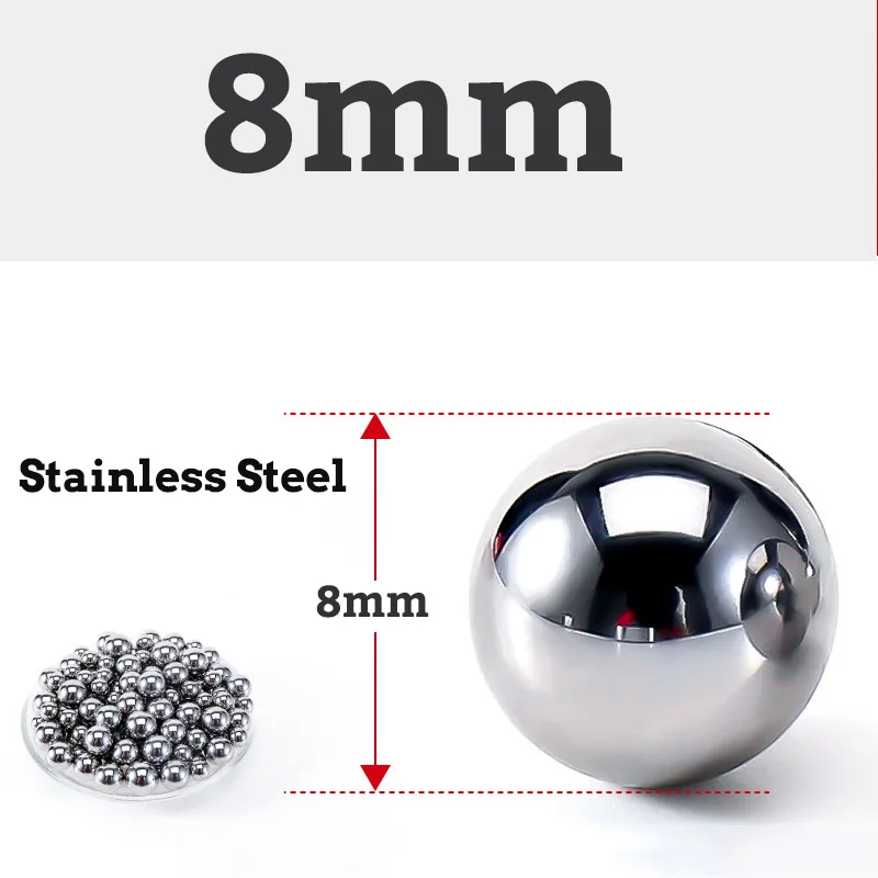 AliExpress NONE Stainless Steel Precision Bearing Balls, 3/4/5/6/7/8/10/12/12.7mm 13/64" 15/64" 5/16" 25/64" 15/32" 1/2" in for Bicycle Bearings