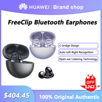 HUAWEI FreeClip Bluetooth 5.3 Earphones Open-ear Listening Technology Wireless Sport Headphones Touch Control Gaming Earbuds