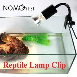 E27 360℃ Reptile Lamp Clip with Switch UVA+UVB Reptiles Heating Lamp Stand for Pet Turtle Snakes Lizards Lighting Supplies