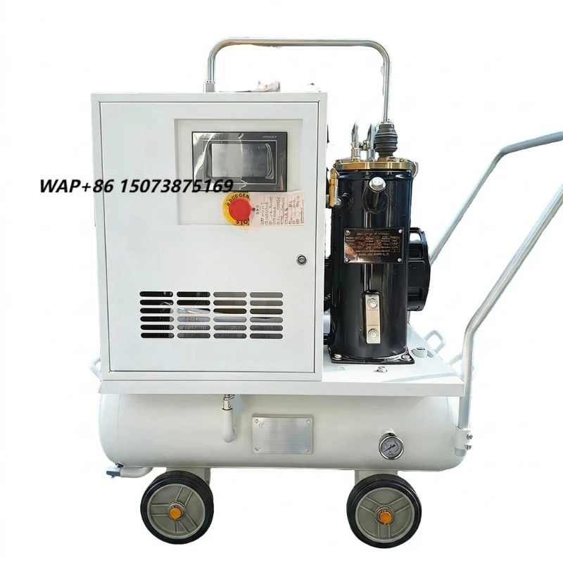 Portable 2 in 1 Air Compressor | Lightweight Air Compressor with Built-in Air Tank for Tire Inflation, Nail, Spray Painting