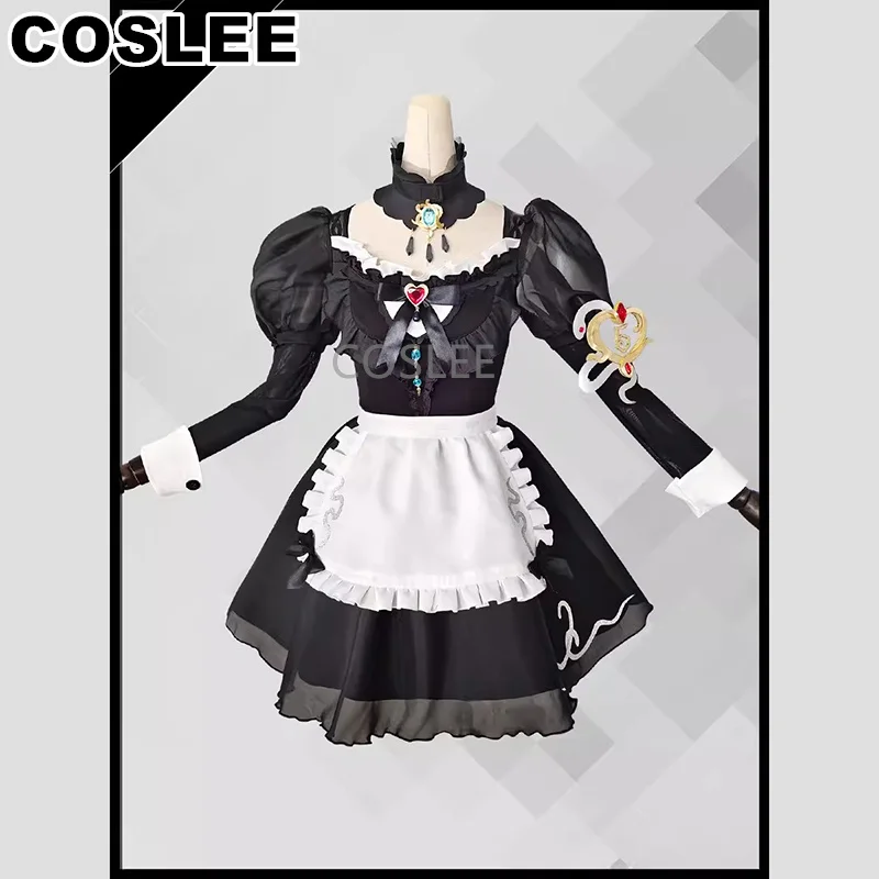 COSLEE Identity V Fiona Gilman Cosplay Costume QiZhen Fashion Game Suit Elegant Dress RolePlay Halloween Party Outfit S-XL New