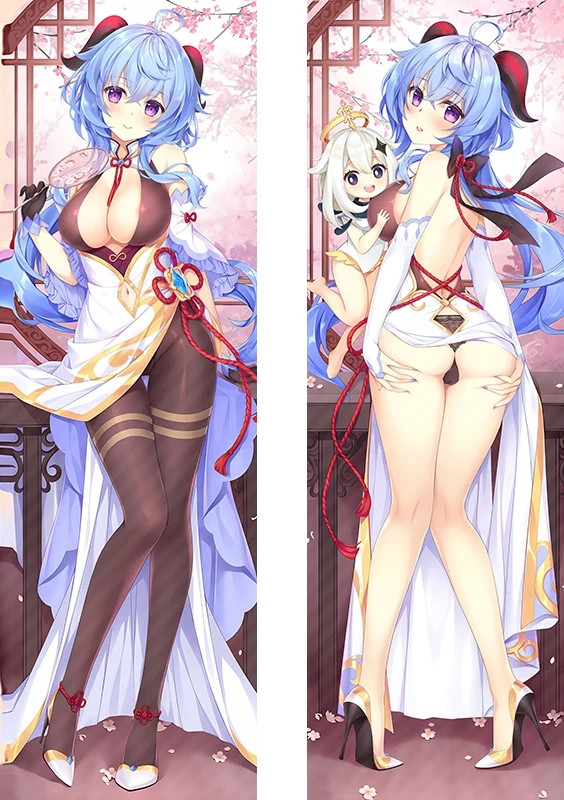 

Dakimakura Anime Pillow Case Original God Gan Yu Throw Long Pillow Cover Bedding Hugging Body Double-sided Pillowcase