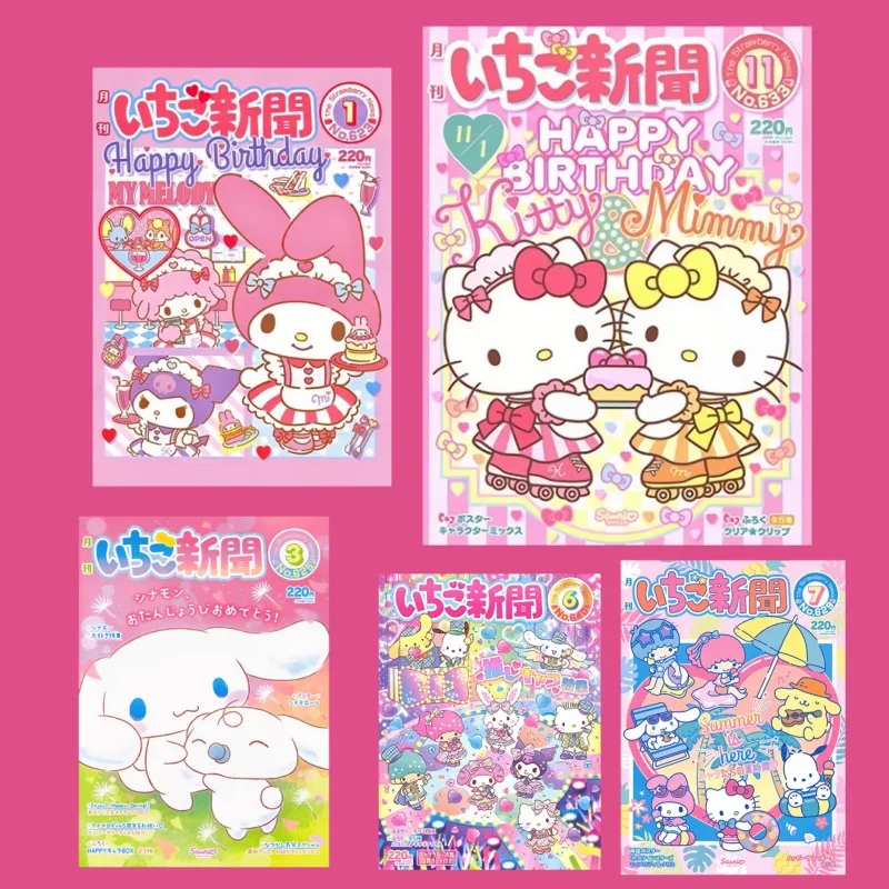 1PC Sanrio Decorative Painting Anime Cartoon Printing Hello Kitty Poster Kawai Kuromi Canvas Painting Room Decoration Holiday