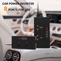 150w Car Power Inverter  DC 12V/24V 110V/220V USB Ports 1 Type Fast Charging Port For Car Inverter Safe Power Devices Parts