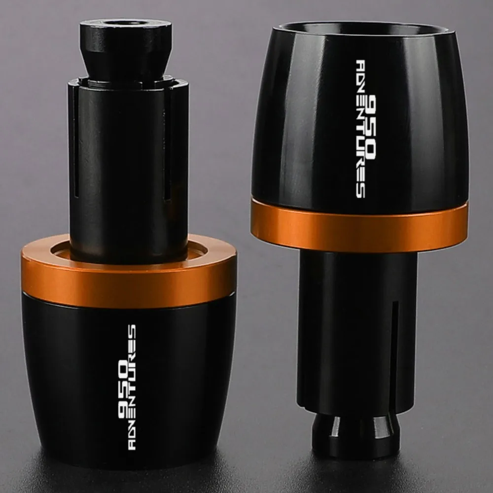

For 950ADVENTUR S 950 ADVENTURES 950ADVS 2003 2004 2005 2006 Universal Handlebar Grips Bar Ends cnc Cap Counterweight Plug Slide
