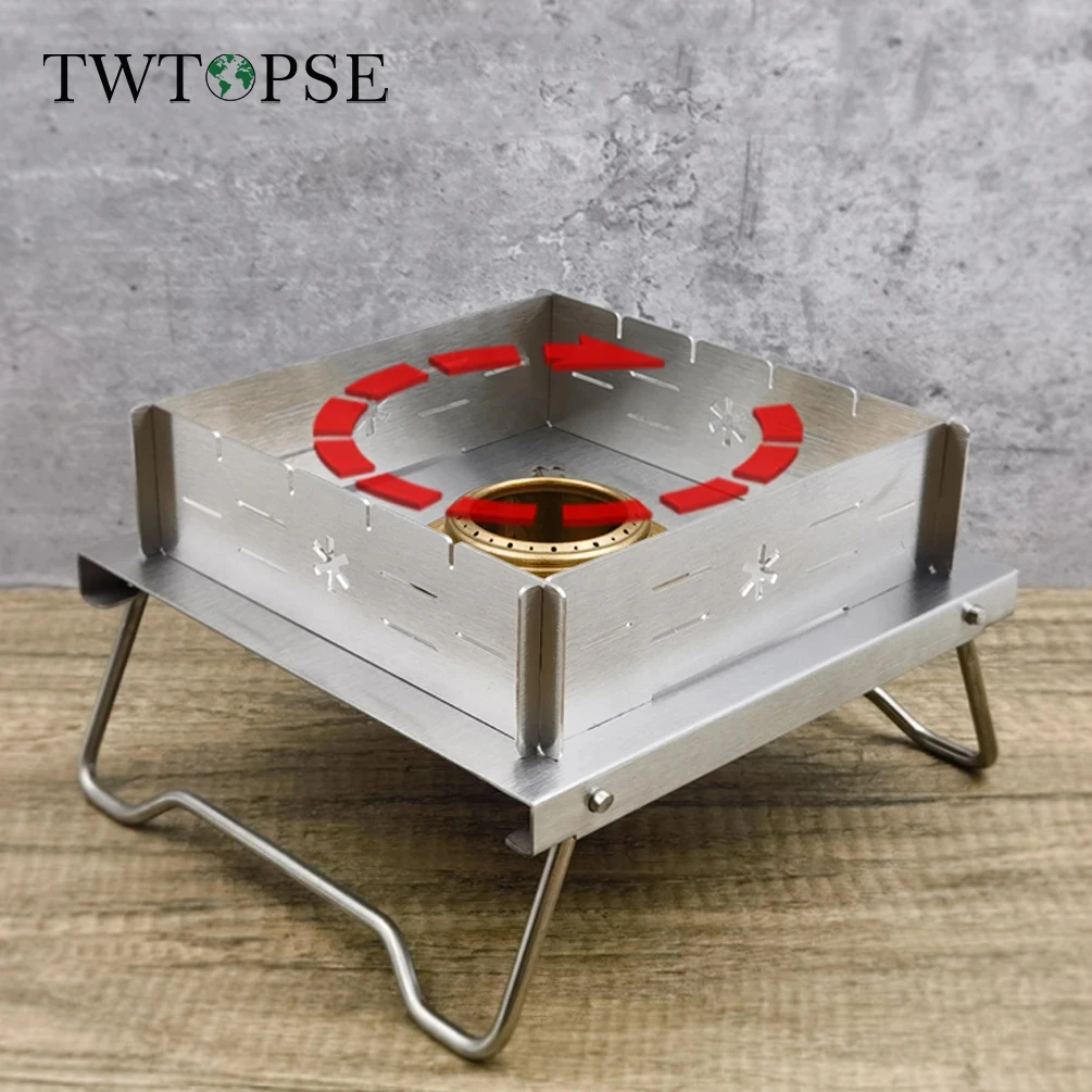 Набор газовой плиты TWTOPSE для Trangia 25, 27 громовых плит, складной кронштейн для кемпинга, сумка для хранения, аксессуары для походов