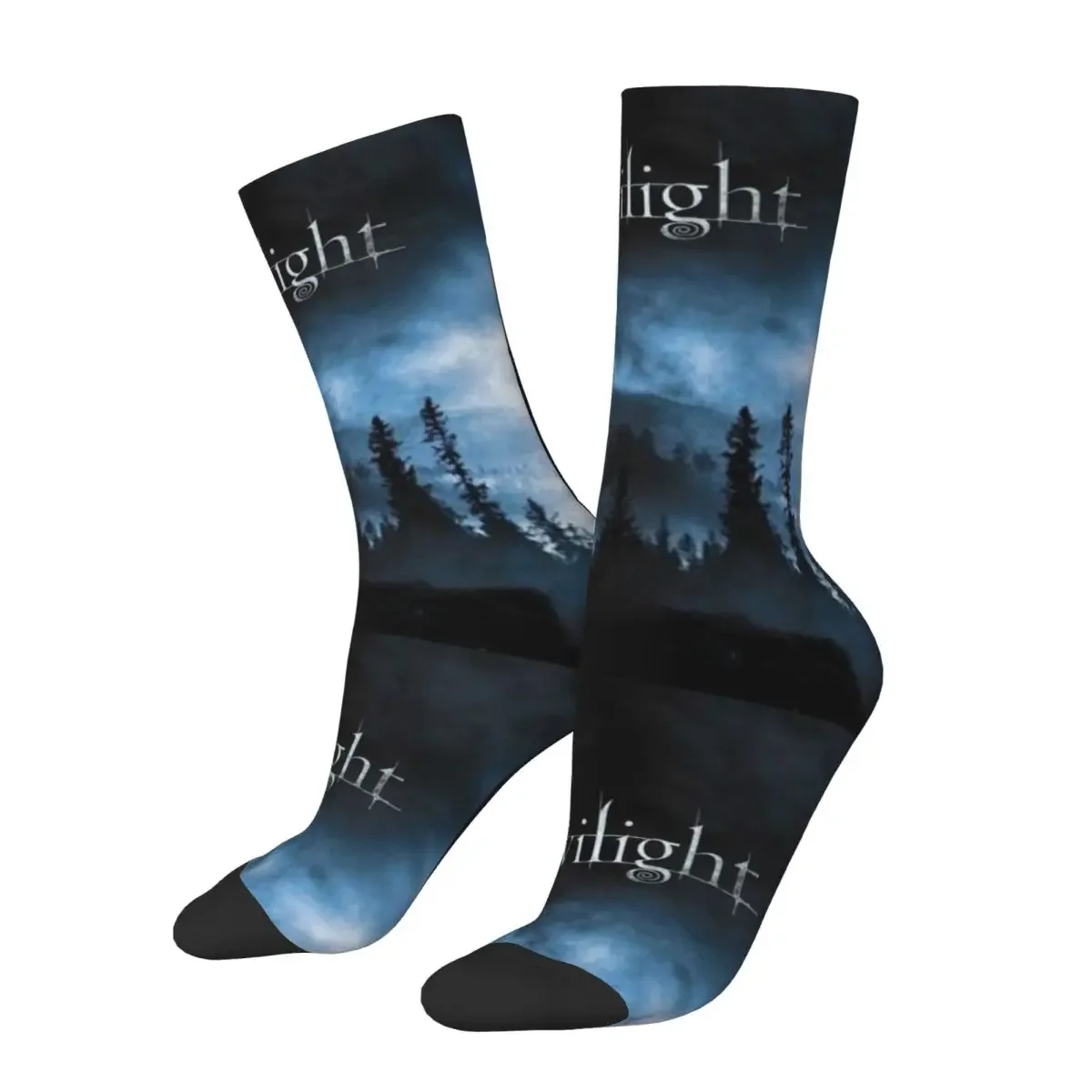 

The Twilight Saga Movie Stockings Men's Socks High Quality Modern Socks Winter Cycling Non Slip Pattern Socks Gift Idea