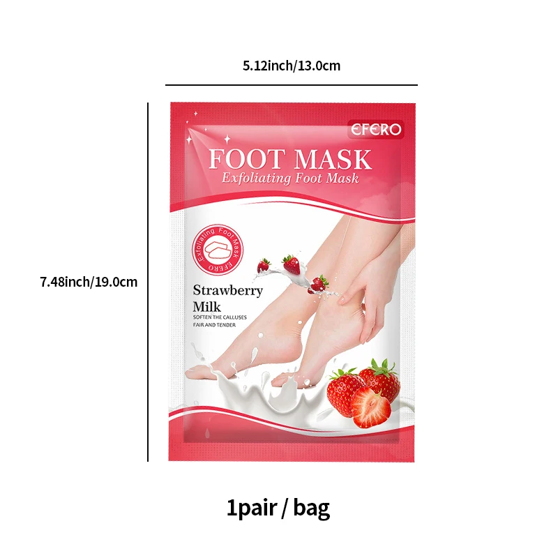 Peeling Fuß maske Anti-Trocknung Cracking Ferse Peeling feuchtigkeit spendende Spa Pediküre Socken tote Haut Entferner Pflege Füße Maske