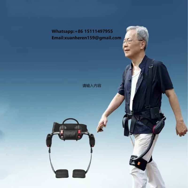 Ant-H1 Pro Motorized Walking Aid Robot Posture Support & Resistance Training Mode for Seniors Wearable Rehabilitation Equipment