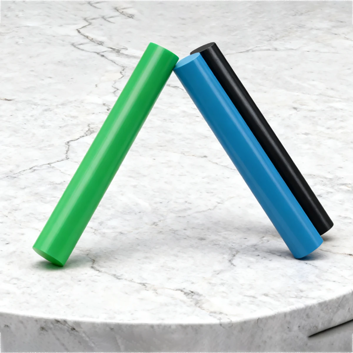 

Dia 20/25/30-55mm Multiple Colors Solid PU Polyurethane Rod Long 500mm Beef Tendon Plate Elastic Stretch Sticks Plastic Rod