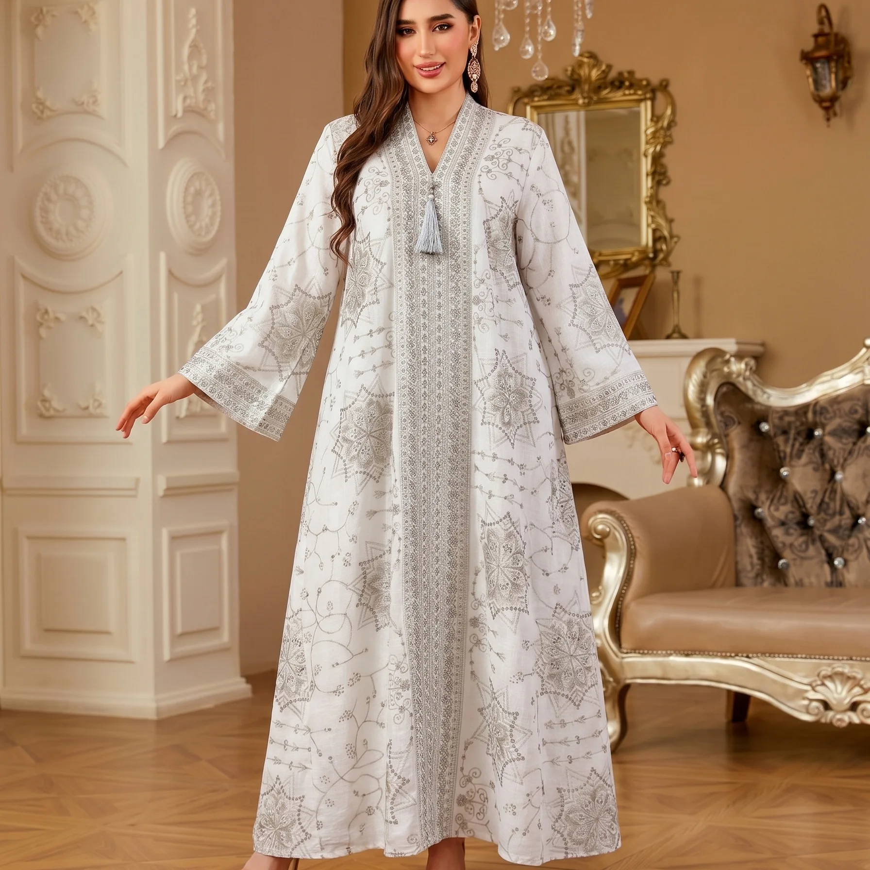 Kl2588 Elegantes Damenkleid mi – Embroidery Yellow Dress Bewertung und Preis