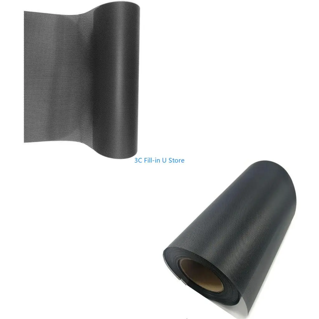 G8TA DIY Computer Mesh 30cm PVC for Case Fan Cooler Black Dust Filter Net for Case Dustproof Cover Dust Cover Acce