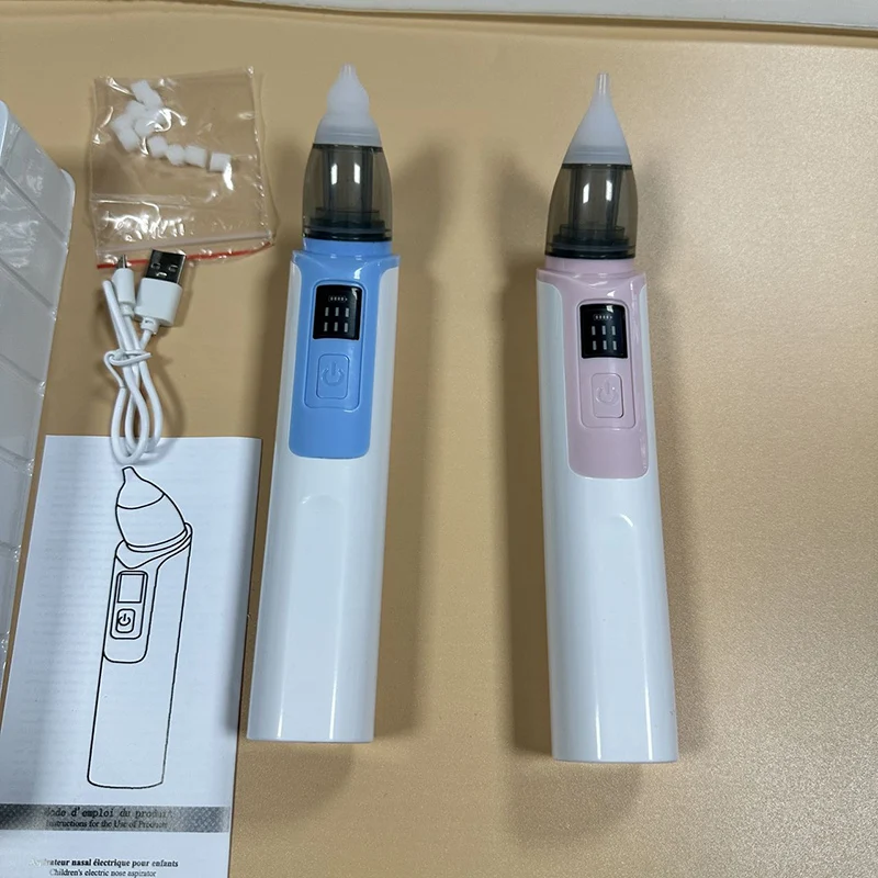 2025 Neues Muster Baby Elektrischer Nasensauger Ladeversion Neugeborenes Baby Nasensauger Saugen Verhindern verstopfte Nase – Detail 15
