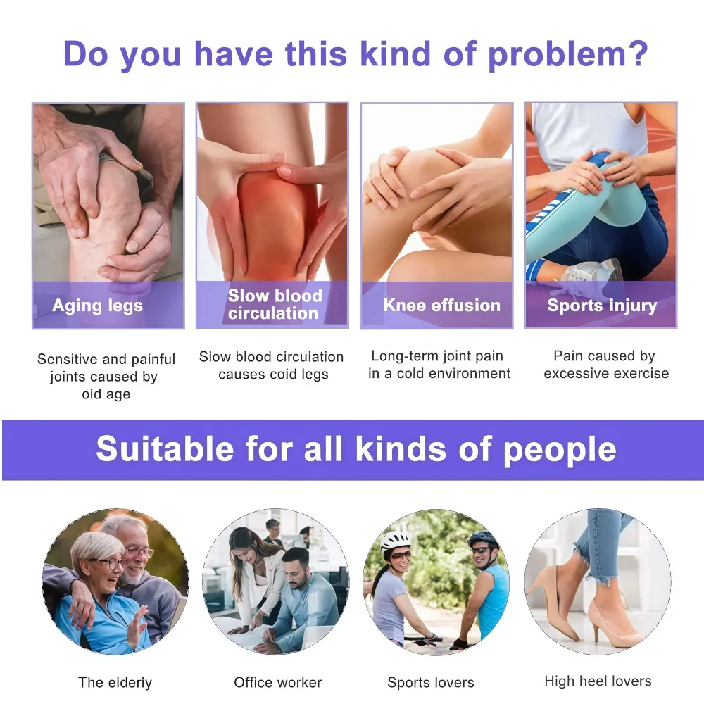 

Laser & Infrared Electric Knee Massager for Joint Pain Relief Physiotherapy Support Home Use Rehabilitation Kneecap Guard