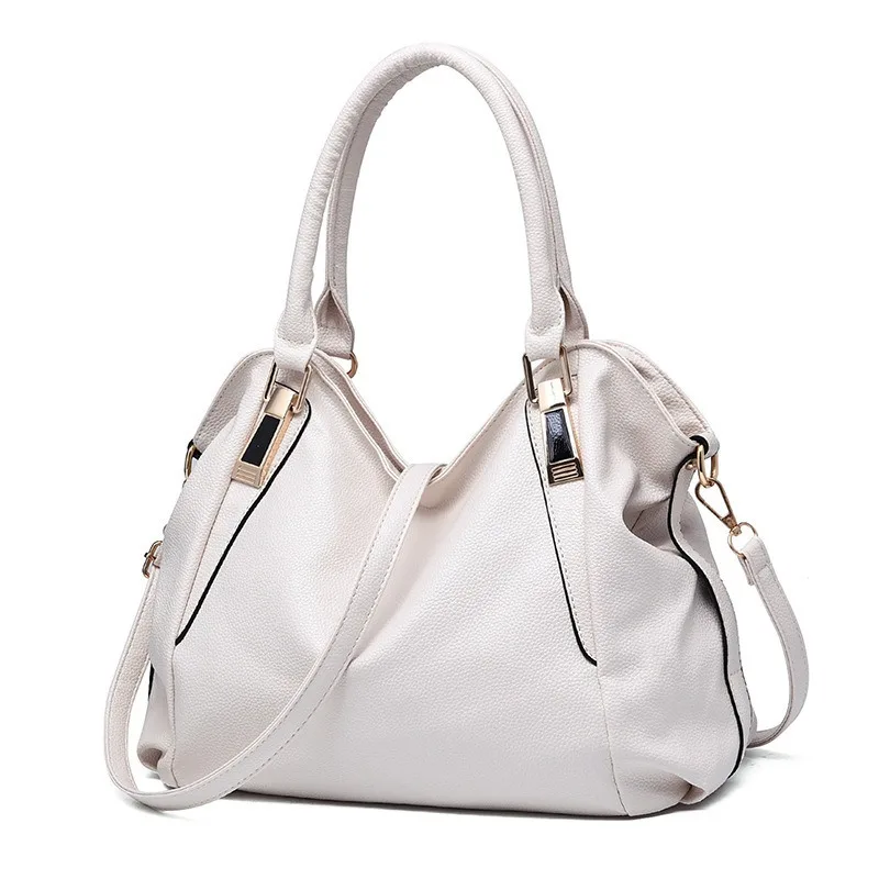 

Women's Leather Bag Soft Leather Mom Bag Simple Bag Large Capacity Handbag Wholesale Crossbody Bucket Bag