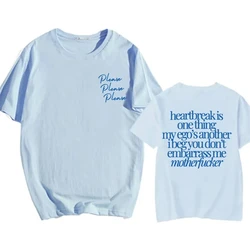 Please Please Sabrina Carpenter T-shirt Short Sleeve Men/Women Tee-shirt Streetwear Casual Camisetas 2024 Song Print Tees 72483