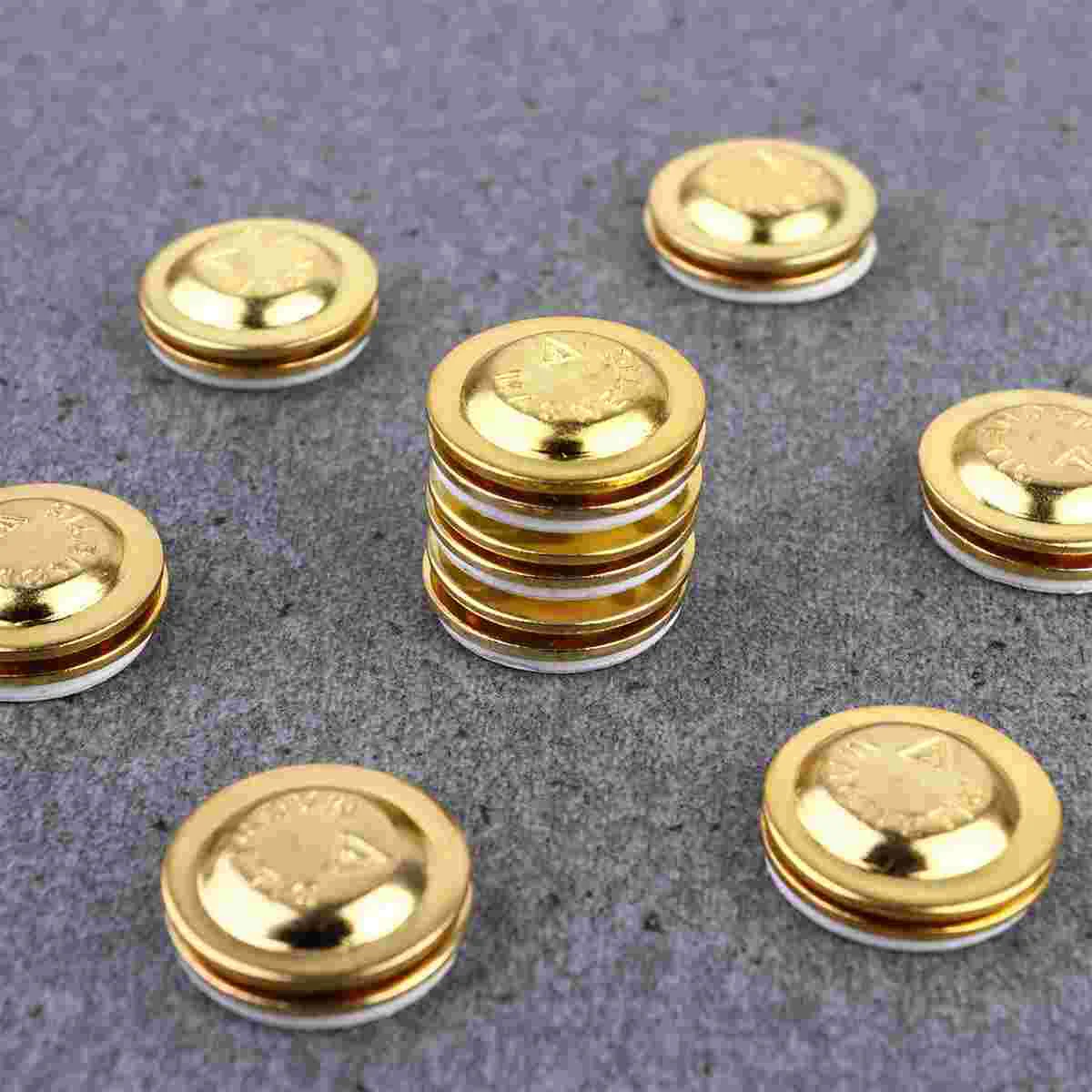 24 Pcs Magnetic Brooch Snap Buttons Collar Pin Boutonniere Pins Alloy Scarf Buckle