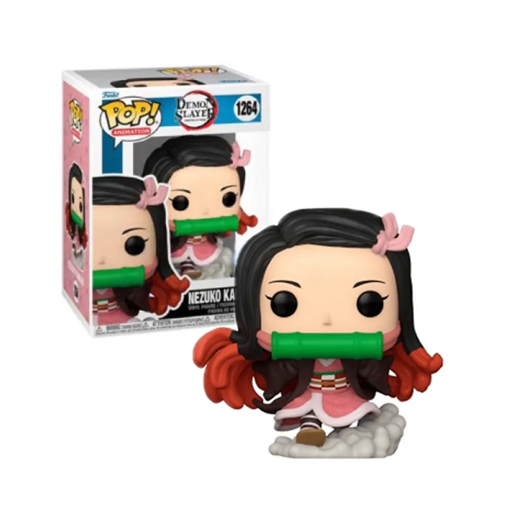 Funko Pop Anime Demon Slayers - Nezuko Kamado # 868 Correr Nezuko # 1264 figuras de acción de juguete, regalo de cumpleaños, colección de muñecos de vinilo
