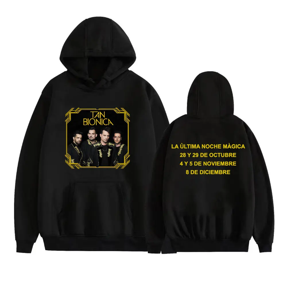 

Толстовки Tan Bionica Remera LA ULTIMA NOCHE MAGICA для мужчин и женщин, модные готические толстовки в стиле хипстер, высококачественные пуловеры с длинными рукавами