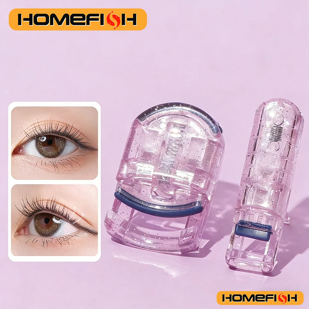 2pcs Lash Curling Clamps - Eyelash Holding Cosmetic Tools, Curling & Gripping Makeup Tools