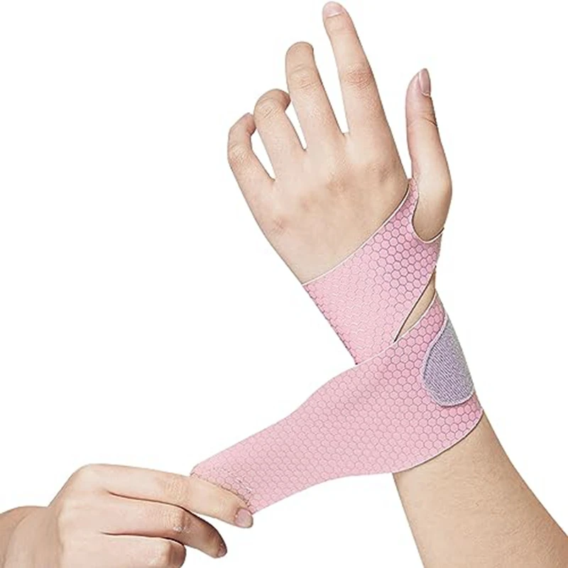 Ultra Thin Wrist Brace Breathable Wrist Band Support For Carpal Tunnel Flesh Color 1PCS