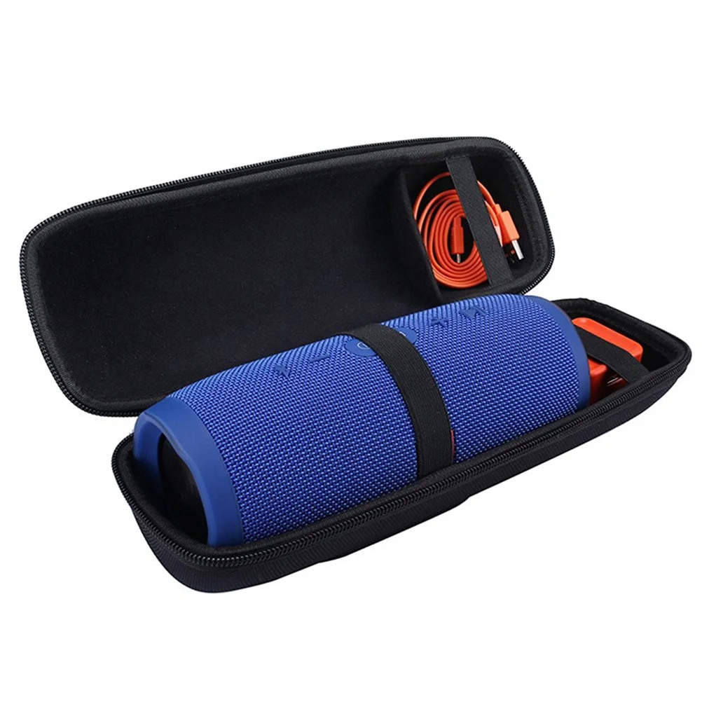 

Speaker Protective Heavy Duty Eva Dual Protective Box For Charge3 Compartment Storage Bag For Charge3 Portable Travel Organizer
