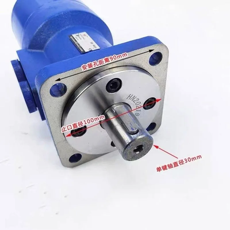 BM3 Series Hydraulic Motor 100/125/160/200/250/315/400 Cycloidal Hydraulic Motor Forward and Reverse Motors