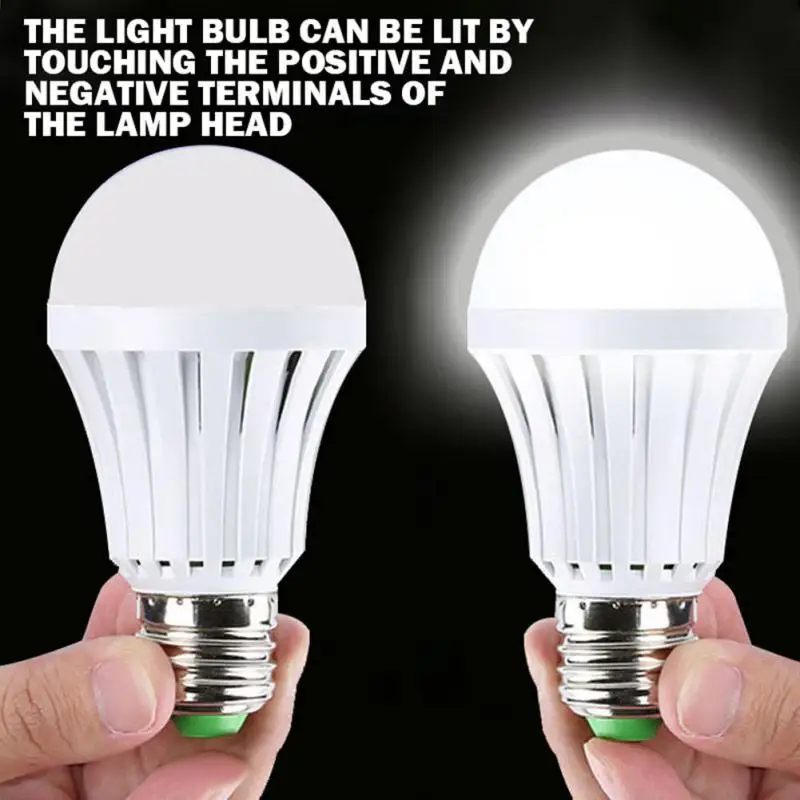 Rechargeable Emergency LED Light Bulb 5/7/9/12w Light Bulb Portable Spotlights The Smart Emergency Bulb Household Lighting