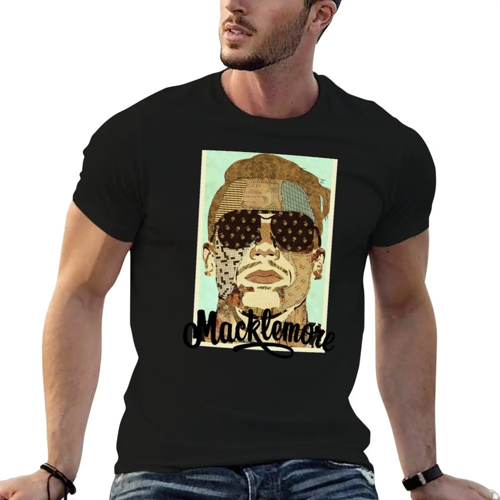 

The Beautiful Macklemore Art . T-Shirt t shirt for man 100 percent cotton t shirts with prints T-Shirt