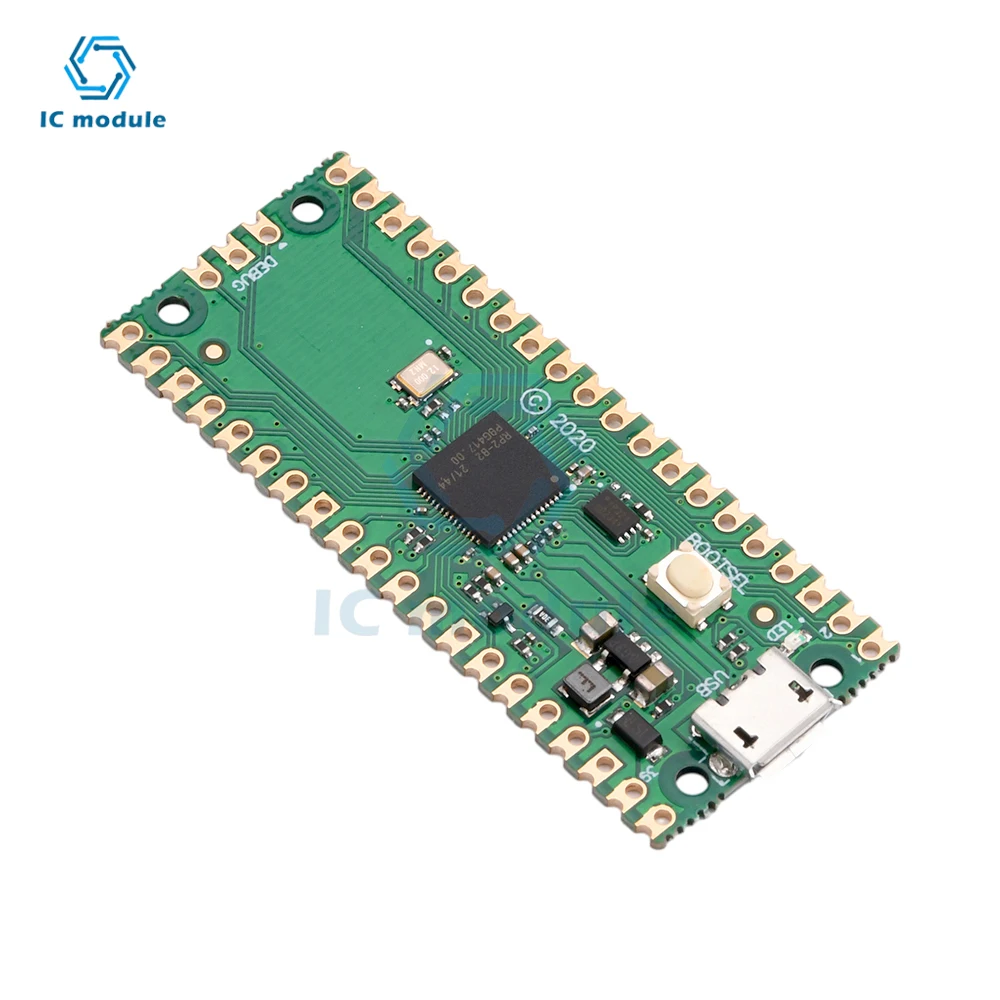 Micro USB Type C RP2040 Pico Development Board Dual Core Chip MicroPython Suitable for Raspberry Pi